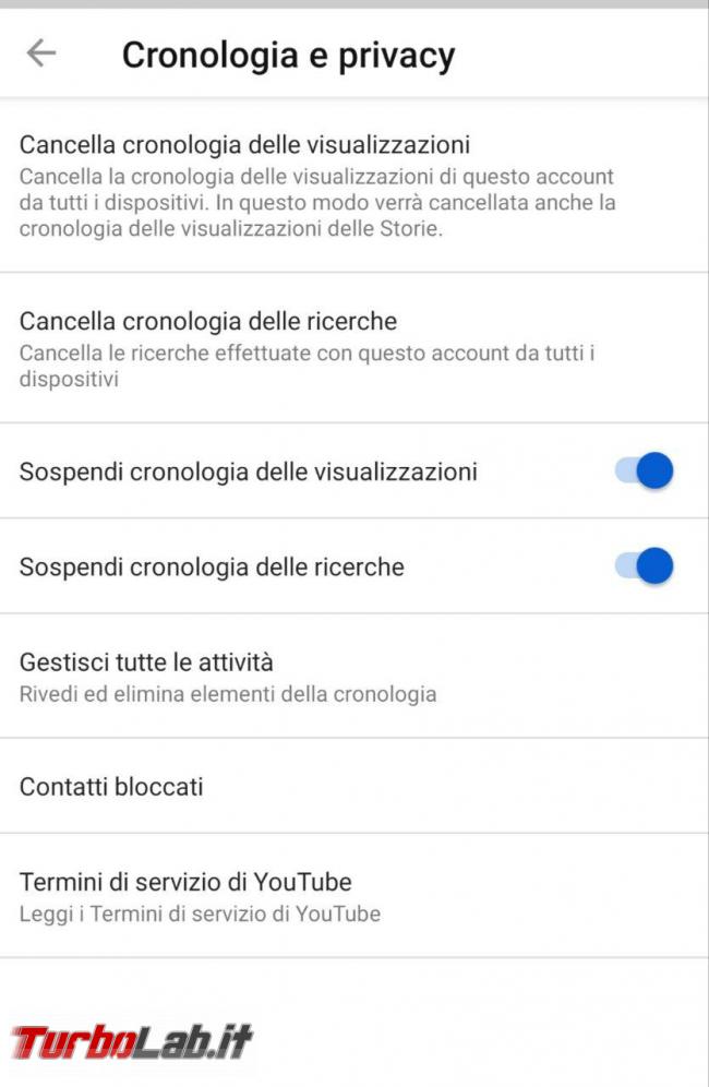 YouTube: tieni sotto controllo privacy - photo_2019-06-18_11-19-25