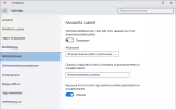 tablet mode impostazioni
