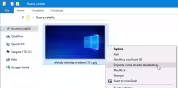 imposta come sfondo del desktop