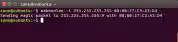linux wakeonlan terminal