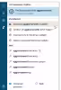 start visualizza aggiornamenti installati
