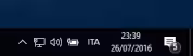 windows 10 1607 centro notifiche fumetto icona