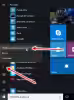 windows 10 start utente account