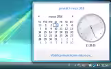 windows vista orologio calendario