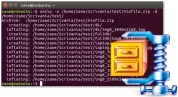 zip unzip linux spotlight