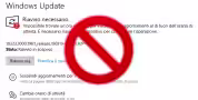 disabilita windows update