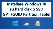 installare windows 10 GPT spotlight