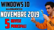 novità windows 10 1909 spotlight