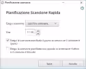 Scansione rapida pianificat