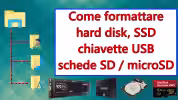 spotlight come formattare dischi ssd chiavette usd microsd