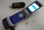 vecchio telefono Motorola KRZR