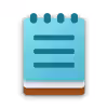 icon notepad blocco note