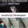 new js framework down her