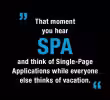 spa single page applicatio