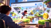 A Browser Opens a Magical Game World