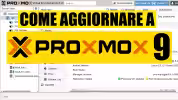 [guida] Come aggiornare da Proxmox 8 a Proxmox 9 senza perdere dati (metodo sicuro e ufficiale) (aggiornato: ottobre 2025)