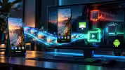 Neon Android Screen Mirroring Lab