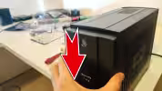 rimozione coperchio freccia