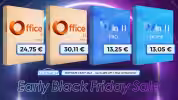 Sconti anticipati del Black Friday: licenza a vita originale di MS Office 2021 e Windows 11 a partire da soli 10€ su Godeal24! (aggiornato: 13 novembre 2025, ore 08:57)