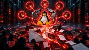 Tux Amid a Global Cyber Breach