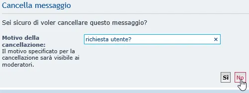 Immagine 3 cancellazione post forum