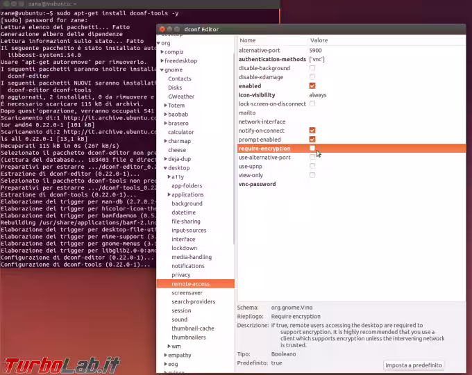 Immagine 3 dconf remote-access require-encryptio