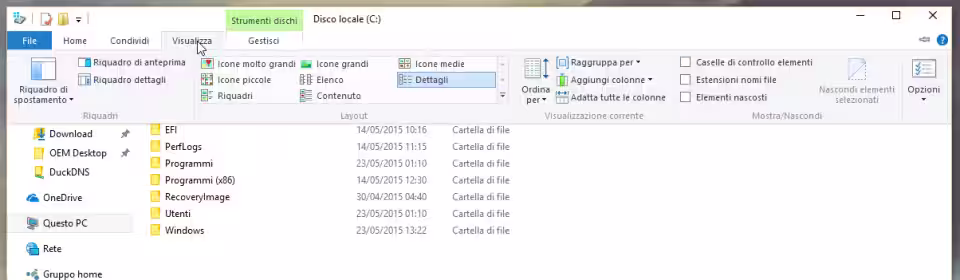 Immagine 5 esplora file ribbon Immagine 5 esplora file ribbon