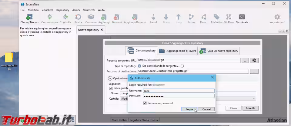Immagine 7 git sourcetree clo
