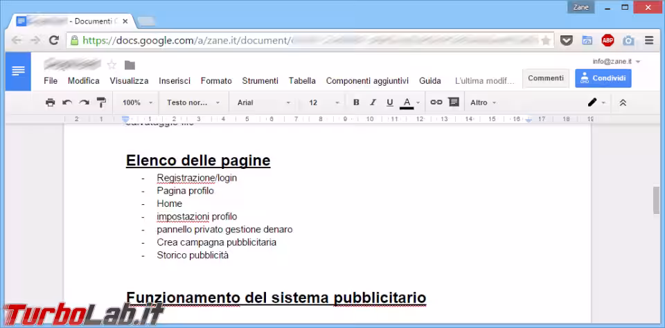 Immagine 4 google docs