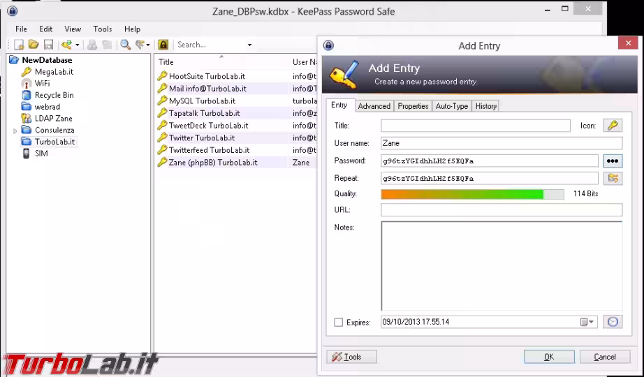 Immagine 5 keepass