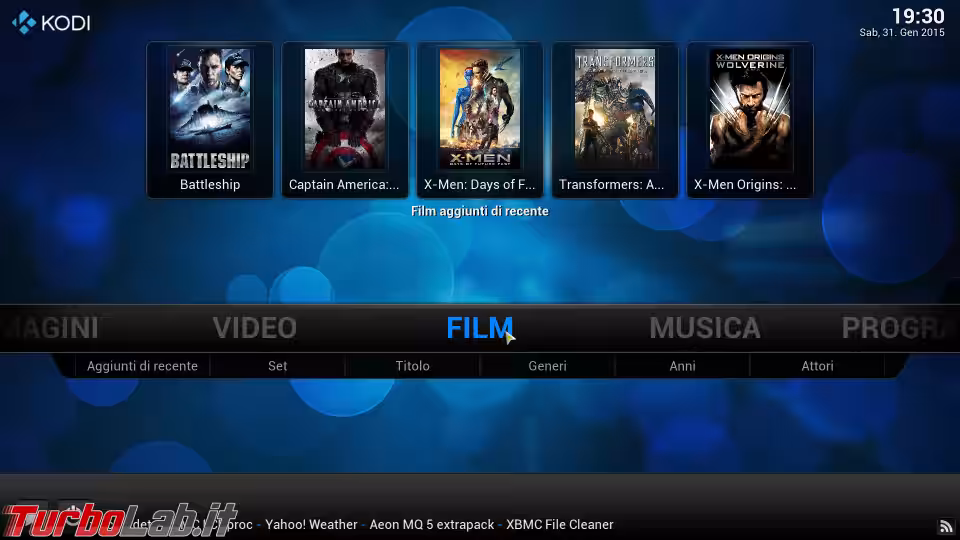 Immagine 16 kodi_05_filmrecent