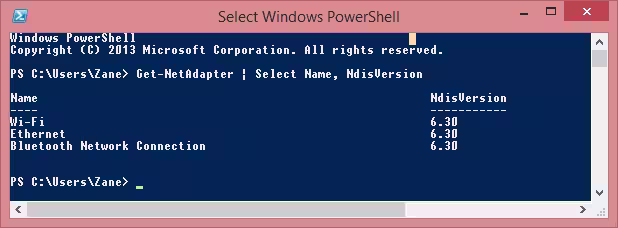 Immagine 6 powershell ndis version Immagine 6 powershell ndis version