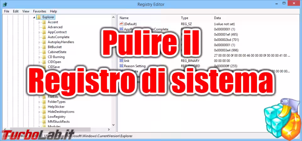 Immagine 3 registro sistema spotlight