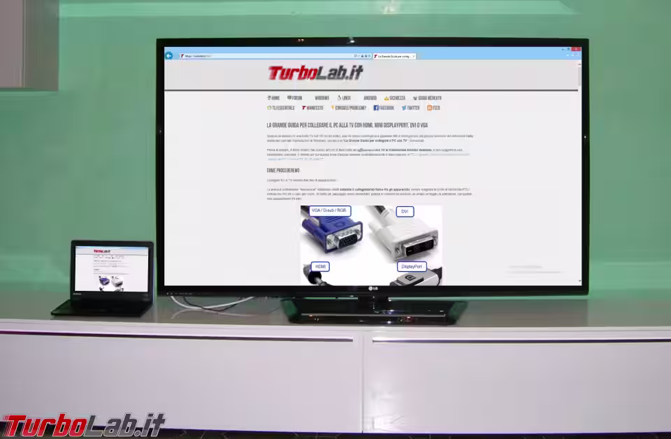 Immagine 10 spotlight guida collegare pc tv Immagine 10 spotlight guida collegare pc tv