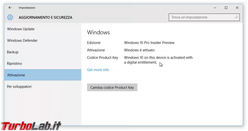 Immagine 4 Windows 10.1 update digital entitlement