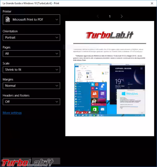 Immagine 5 windows 10 crea pd