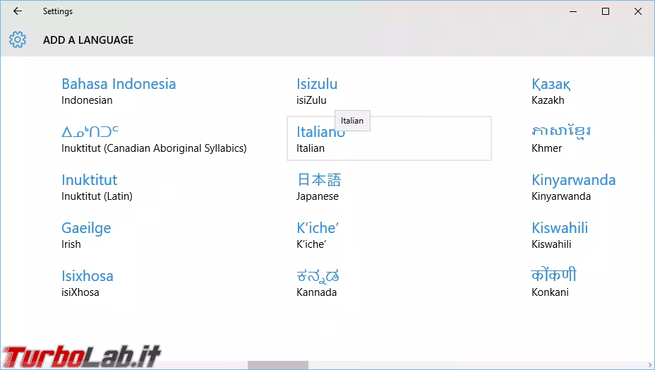 Immagine 3 Windows 10 in italiano (5)