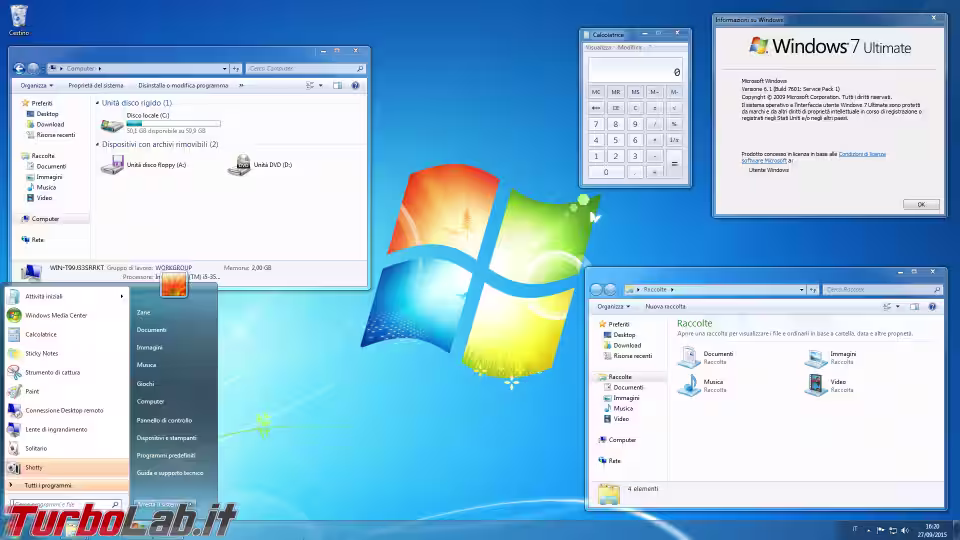 Immagine 13 windows 7 desktop Immagine 13 windows 7 desktop