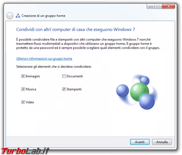 Immagine 20 windows 7 gruppo hom
