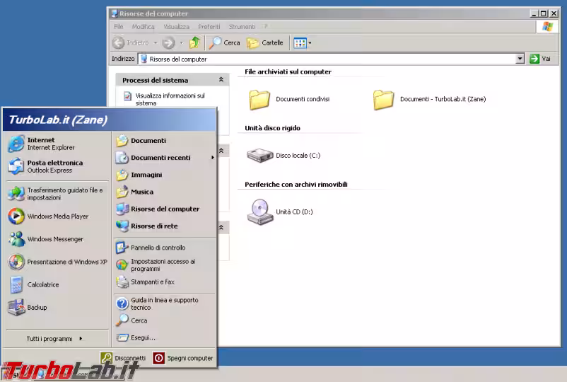 Immagine 10 windows xp classico