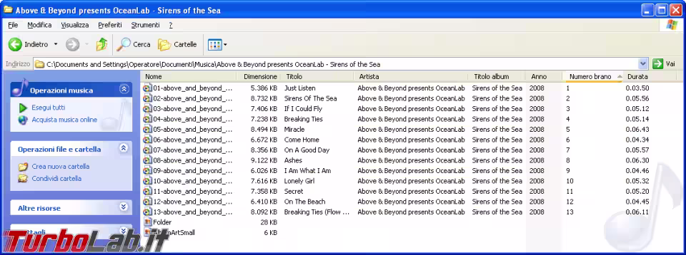 Immagine 17 windows xp explorer mp3 metadata Immagine 17 windows xp explorer mp3 metadata