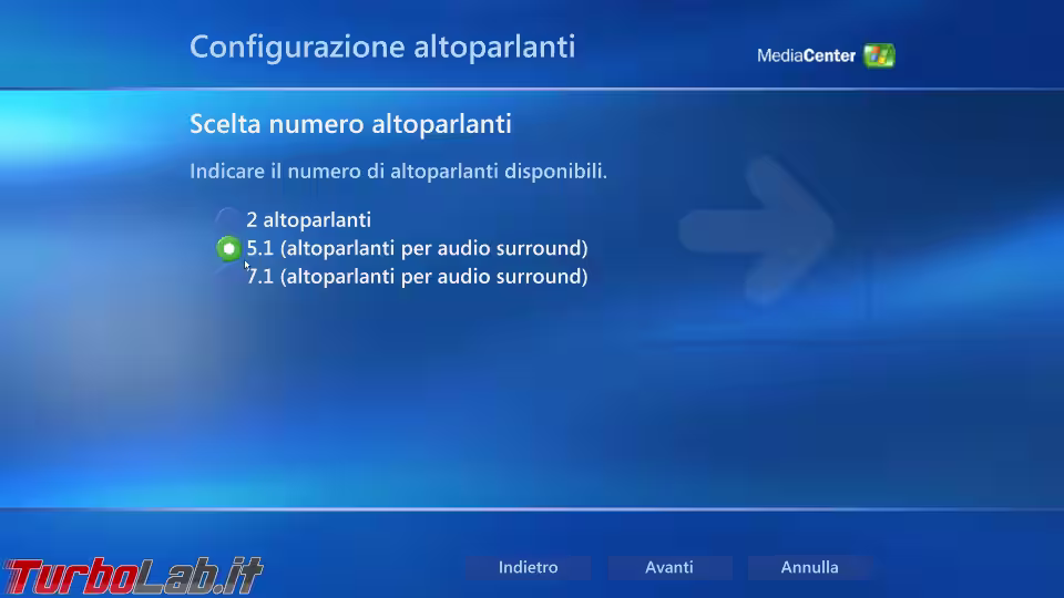 Immagine 11 windows xp media center audio setup Immagine 11 windows xp media center audio setup