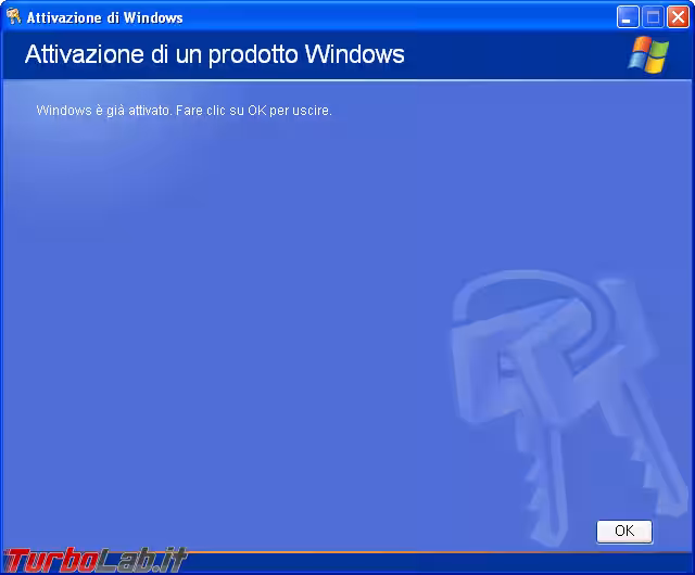 Immagine 6 windows xp wpa Windows Product Activatio