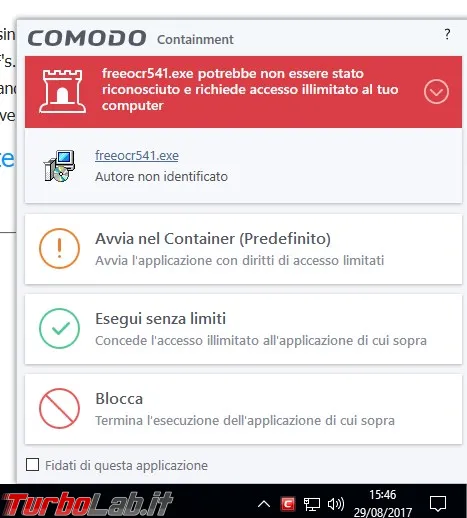 Immagine 15 Allerta Sandbox
