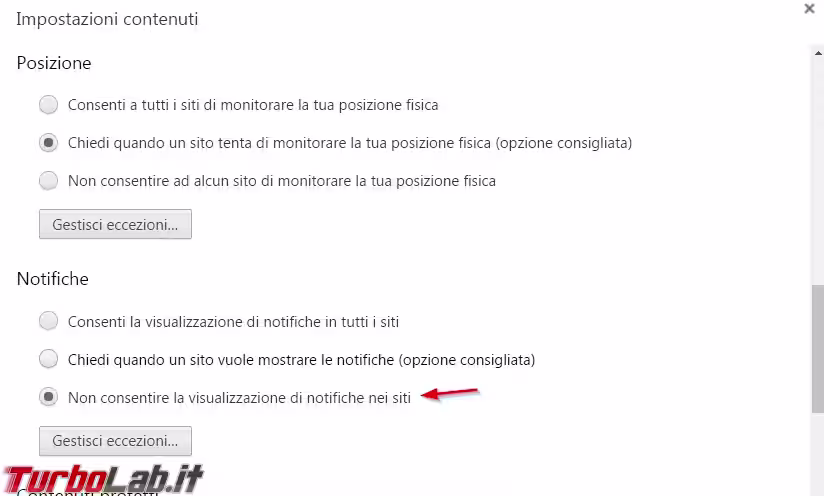 Immagine 5 Blocco notifiche Chrome Immagine 5 Blocco notifiche Chrome