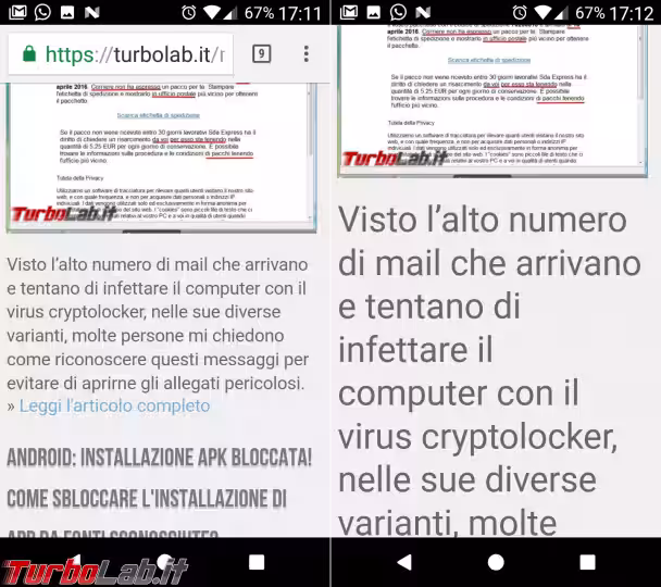 Immagine 7 Chrome ingrandimento caratter