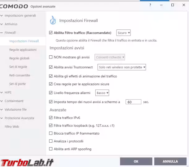 Immagine 11 Comodo Firewall 2