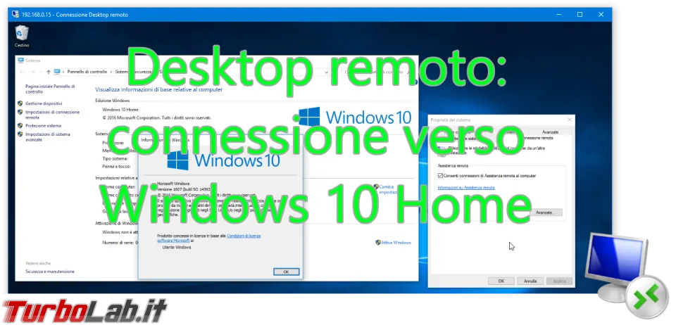 Immagine 3 desktop remoto windows 10 home spotlight Immagine 3 desktop remoto windows 10 home spotlight