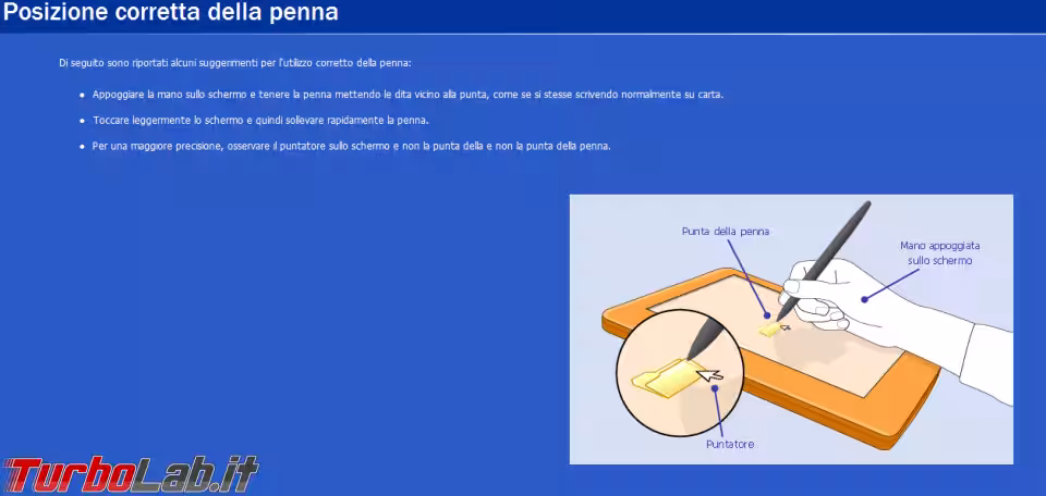 Immagine 12 esercitazione windows xp tablet pc edition 2005
