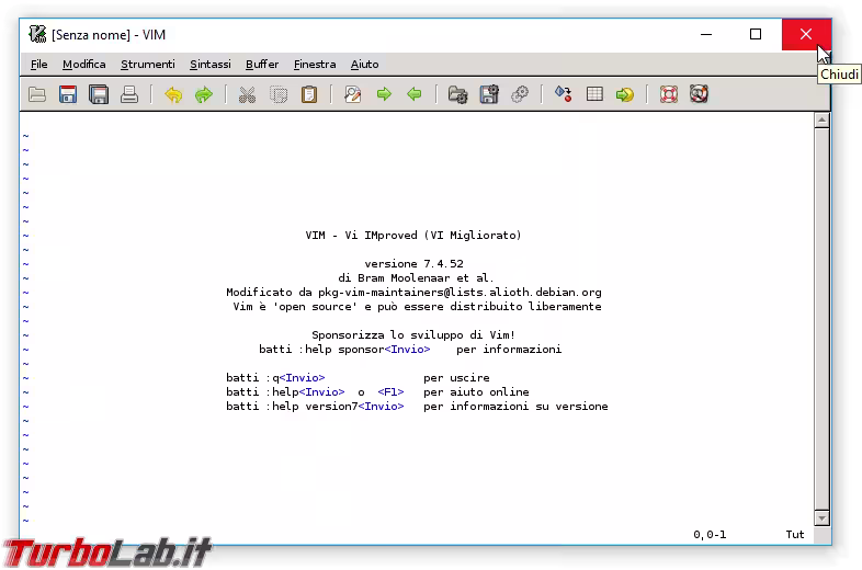 Immagine 2 gvim windows 10 wsl